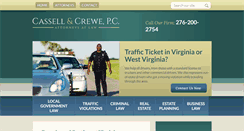 Desktop Screenshot of cassellcrewe.com